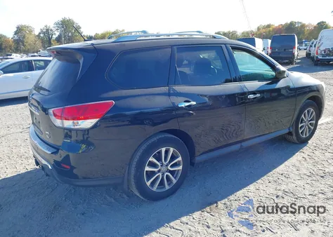 2016 Nissan Pathfinder Sv из США, поврежденный, VIN 5N1AR2MM0GC625196
